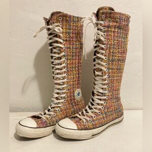 Vintage Converse Chuck Taylor All Star Tweed XXHi Knee-High Sneaker Women’s 10